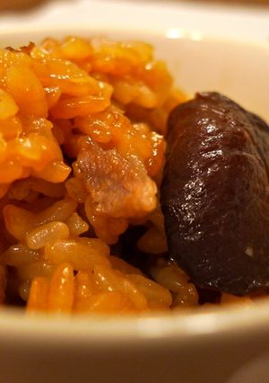 椎茸と豚肉のおこわ-レシピのメイン写真