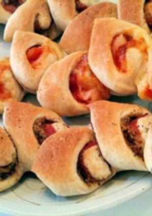 少なめイースト全粒粉ベーコンエピ-レシピのメイン写真
