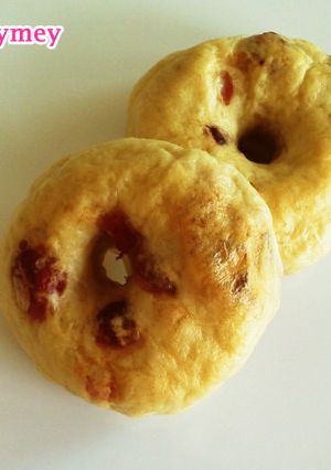 クランベリーベーグル♪てこね簡単美味しい-レシピのメイン写真
