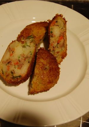サクサク野菜☆しょうがの効いた和コロッケ-レシピのメイン写真