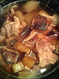 炊飯器で簡単!大根と鶏肉と椎茸の煮物-レシピのメイン写真