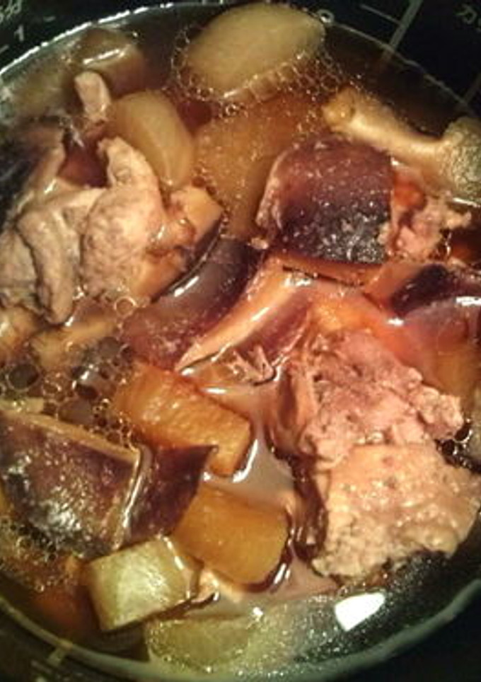 炊飯器で簡単！大根と鶏肉と椎茸の煮物-レシピのメイン写真