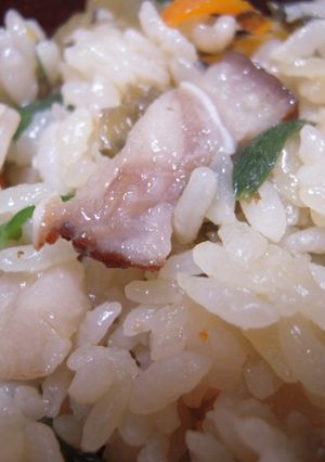 チラガーの炊き込みご飯-レシピのメイン写真