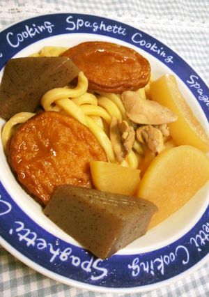 目指せ！☆～実母の煮込みおでんうどん～☆-レシピのメイン写真