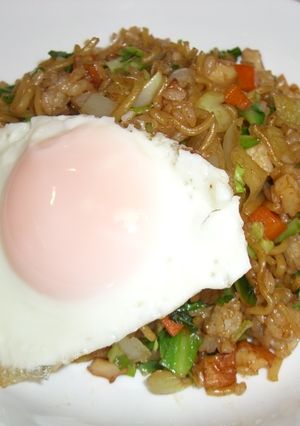ランチに♪そばめし-レシピのメイン写真