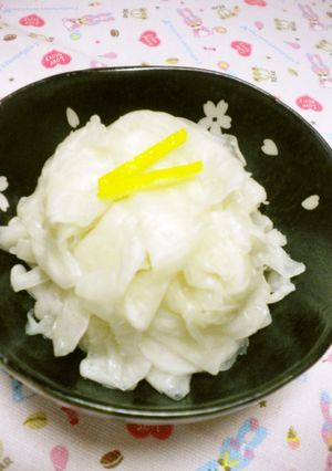 ♬ゆずと昆布茶でおつまみ風つけ物♬-レシピのメイン写真