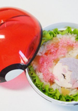 ムシャーナ✿ポケモンBWキャラ弁当-レシピのメイン写真