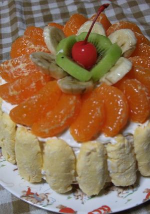 家族で食べよう★1歳の誕生日ケーキ-レシピのメイン写真
