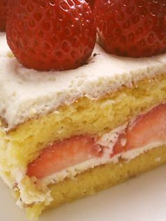 焼き型無しでもデコレーション・ケーキ★角-レシピのメイン写真