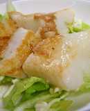 材料４つ～ふんわり白身魚のムニエル～