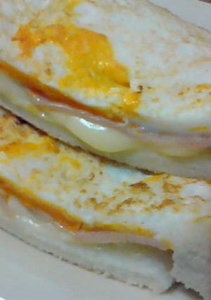 簡単ホットサンド-レシピのメイン写真