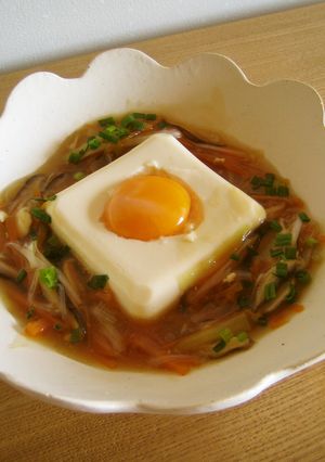 月見豆腐のとろとろあんかけ-レシピのメイン写真