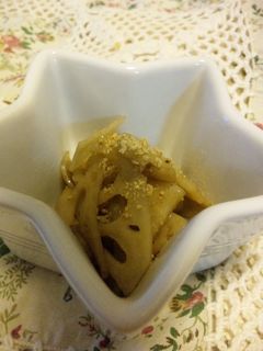 あと一品*麺つゆで蓮根きんぴら*-レシピのメイン写真