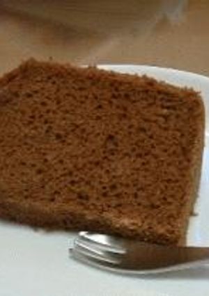 バナナチョコシフォンケーキ-レシピのメイン写真