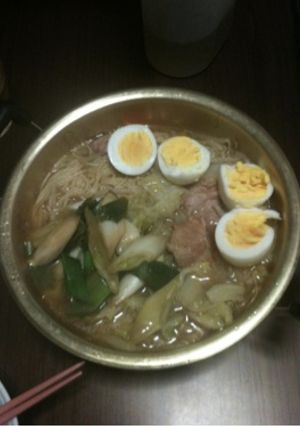 ラーメン鍋-レシピのメイン写真