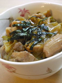 簡単照り焼きチキン丼♪-レシピのメイン写真
