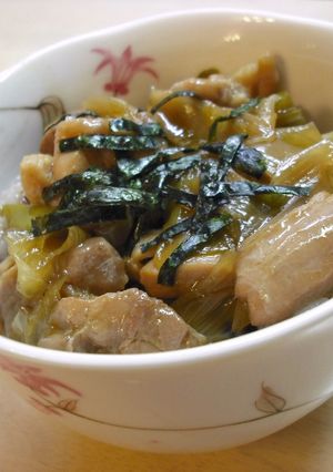 簡単照り焼きチキン丼♪-レシピのメイン写真