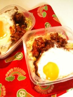 やきとりの親子弁当。-レシピのメイン写真