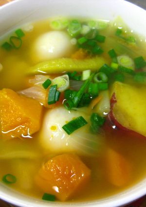 ホクホク美味しい♪里芋とかぼちゃのスープ-レシピのメイン写真