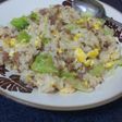 簡単うまぁ〜!!肉味噌レタス炒飯♪