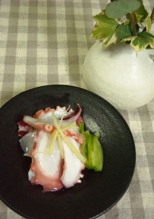 たこの甘酢あえ-レシピのメイン写真