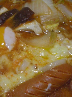 プデチゲ風うどん-レシピのメイン写真