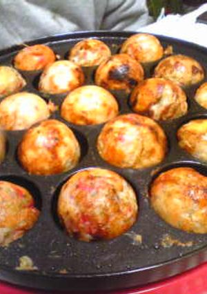 タコ焼き機でエビ焼き！-レシピのメイン写真