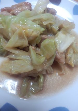 鶏とキャベツのクタクタ炒め-レシピのメイン写真