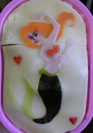 キャラ弁 アリエル-レシピのメイン写真