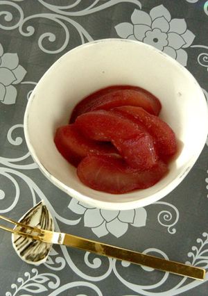 ルクエで☆紅玉りんごのワイン煮-レシピのメイン写真
