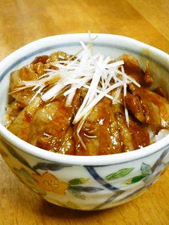 レンジde豚ばら薄切り肉の角煮丼風-レシピのメイン写真