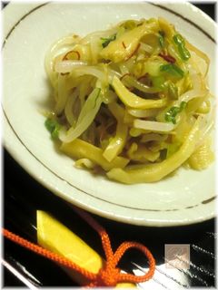 酒肴★穂先メンマとモヤシのナンプラー和え-レシピのメイン写真