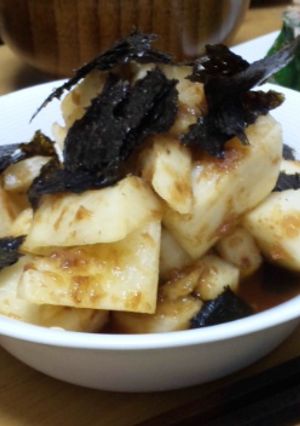 カリカリ食感がたまらない！大根のたたき-レシピのメイン写真
