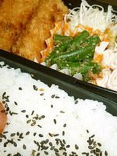 お弁当に♪ いんげんのゴマおかか和え-レシピのメイン写真