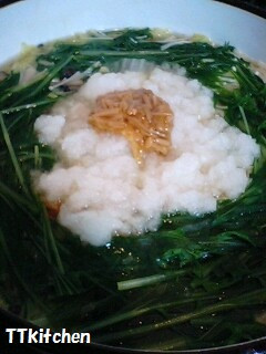 *夕飯*鍋*雪化粧葛きり野菜鍋-レシピのメイン写真