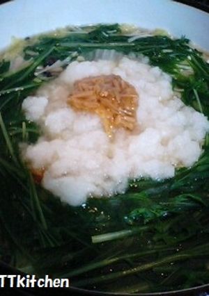 ＊夕飯＊鍋＊雪化粧葛きり野菜鍋-レシピのメイン写真