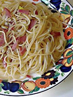 余り物とは思えない長ネギのマヨネーズ風パスタ-レシピのメイン写真