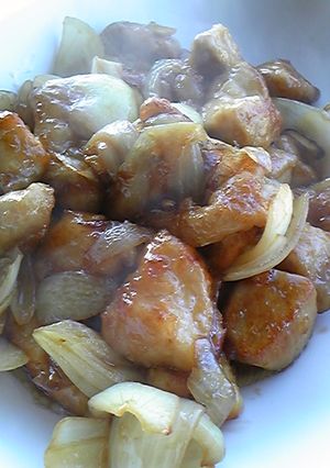鶏むね肉のあまずっぱ照り焼き-レシピのメイン写真