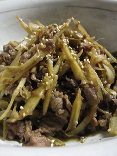 じじが大好き☆牛肉とごぼうのしぐれ煮-レシピのメイン写真