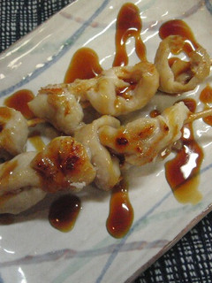 ♡・・( ̄▽ ̄;)鶏皮焼き♡ -レシピのメイン写真