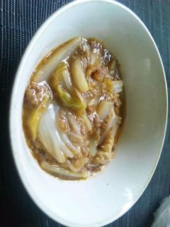 あっさりおいしい麻婆白菜-レシピのメイン写真