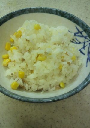 炊き込み【簡単ご飯】ツナ＆コーン♪-レシピのメイン写真