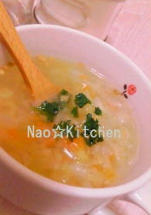 ほっこり♪食べる生姜野菜スープ☆-レシピのメイン写真