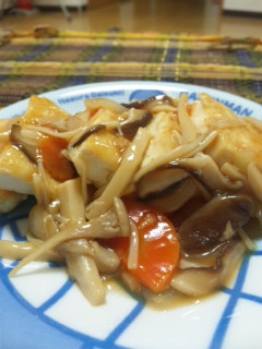 簡単うまうま♪お豆腐の甘酢あん♪-レシピのメイン写真