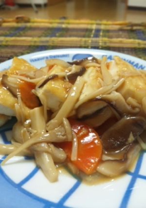 簡単うまうま♪お豆腐の甘酢あん♪-レシピのメイン写真
