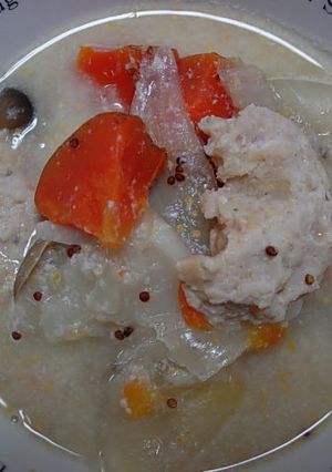 圧力鍋で簡単♪カブの酒粕クリーム煮-レシピのメイン写真