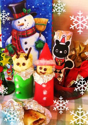 クリームチーズで❄Xmas❄ホイルケーキ-レシピのメイン写真