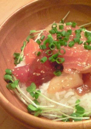 ポキ丼♪-レシピのメイン写真