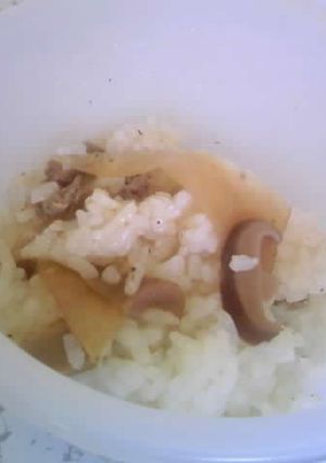 疲れた日に☆黒酢飯-レシピのメイン写真
