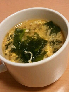 簡単☆美味しい卵わかめスープ-レシピのメイン写真